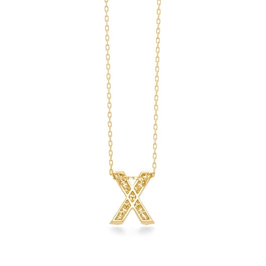 première étoile initial 项链 X