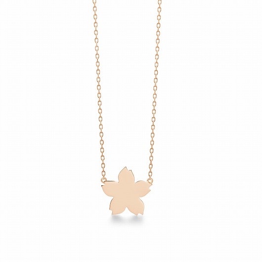 saKura pavé midi 项链(粉色蓝宝石)