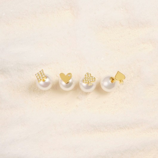 march (diamond) 耳环