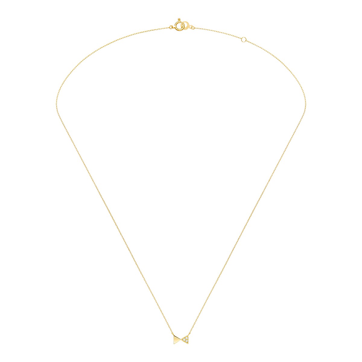 cerf-volant pavé combination 项链