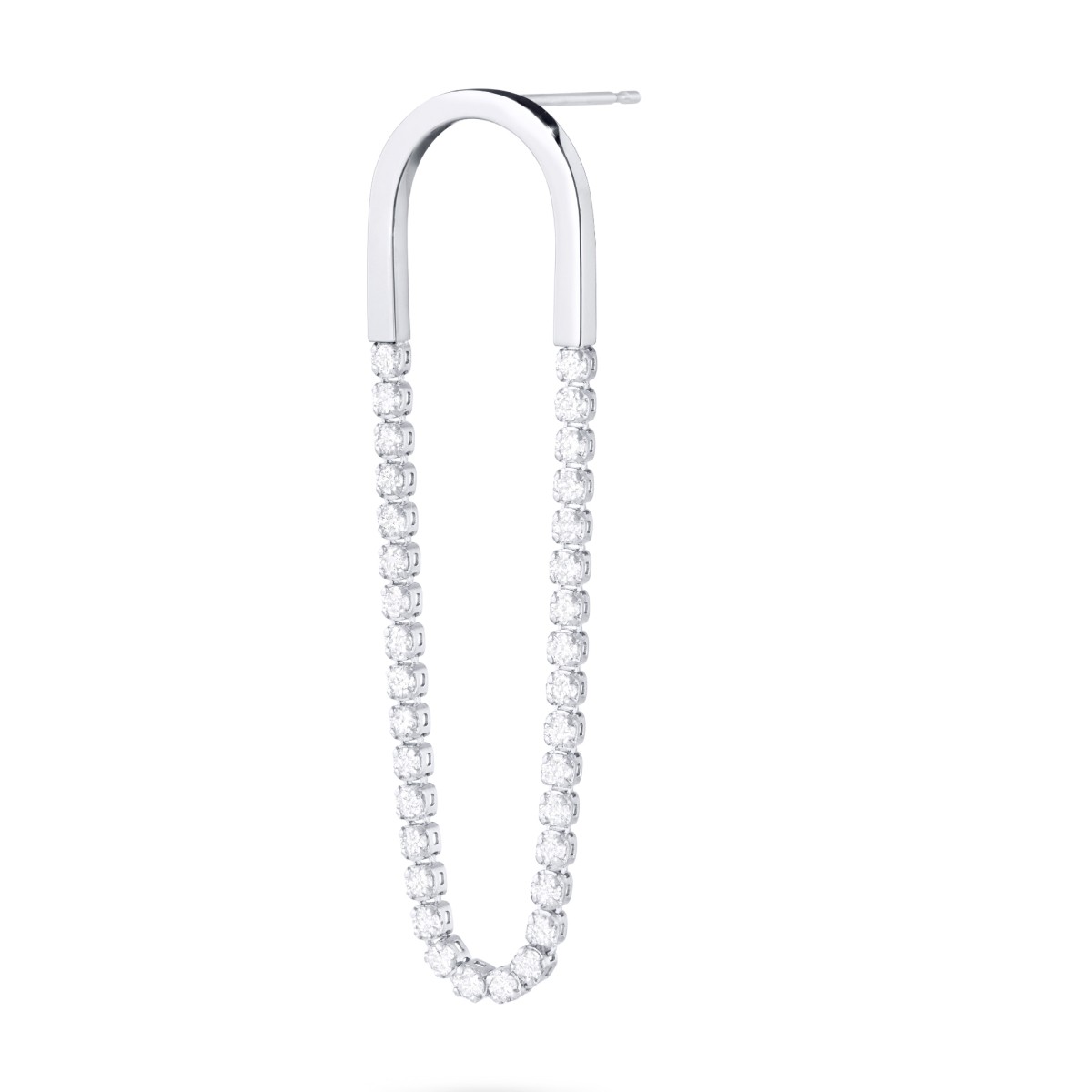 chandelier loop 耳环