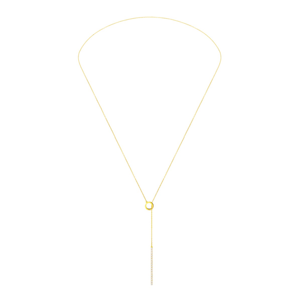 chandelier lariat 项链