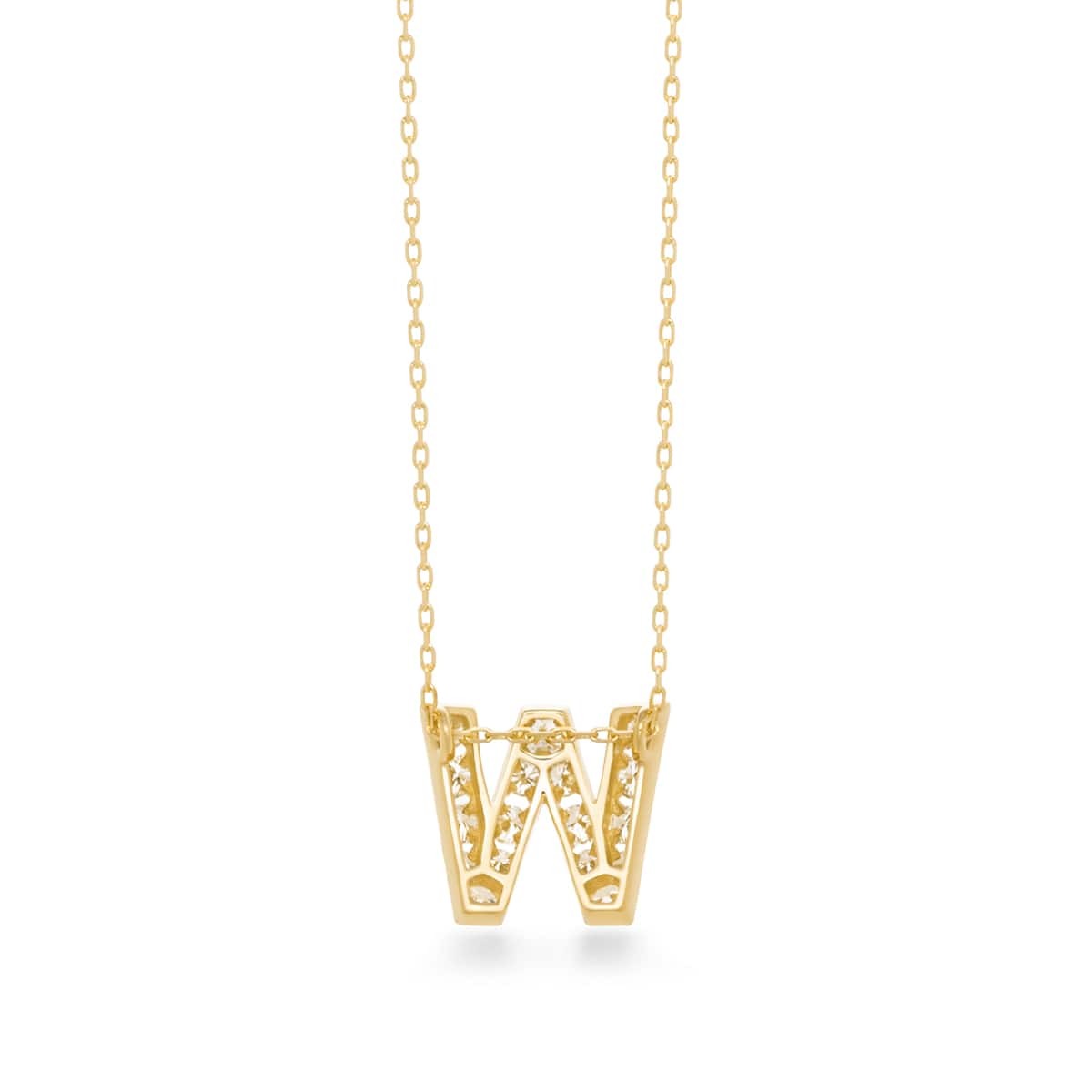 première étoile initial 项链 W