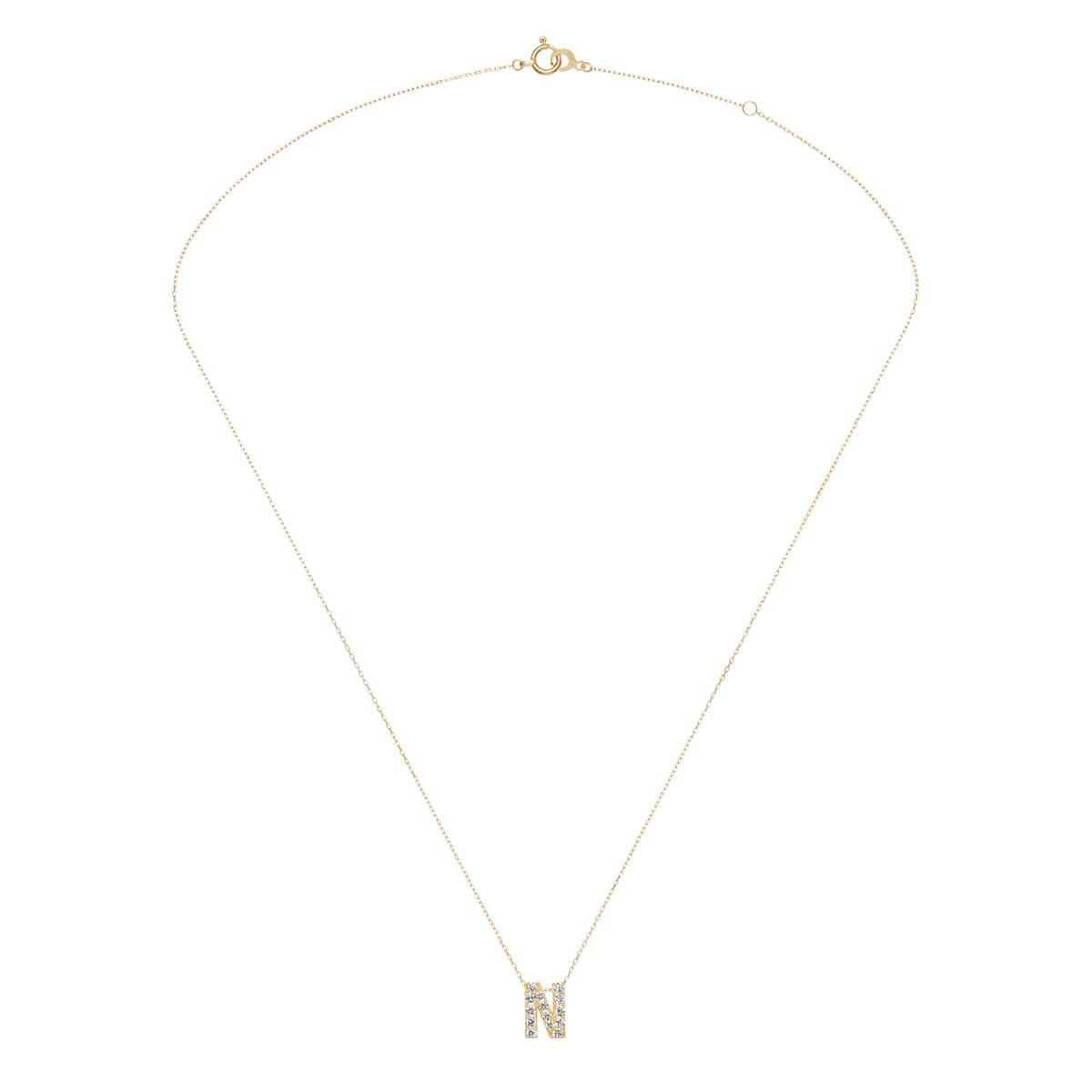 première étoile initial 项链 N