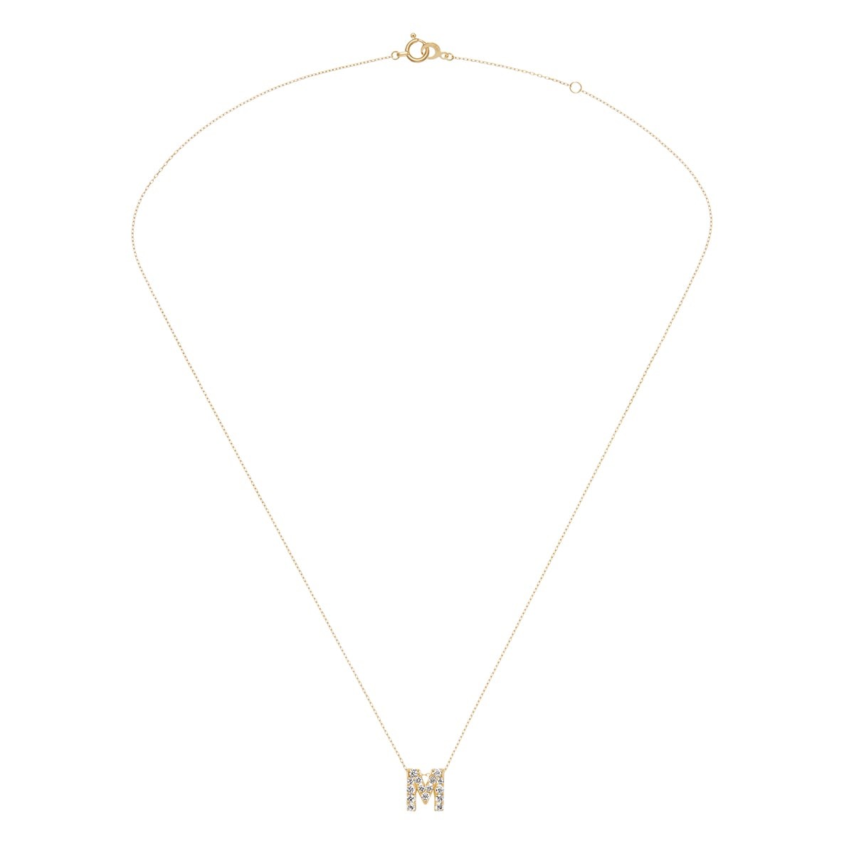 première étoile initial 项链 M