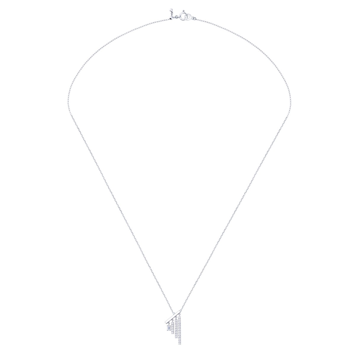 chandelier baguette 项链