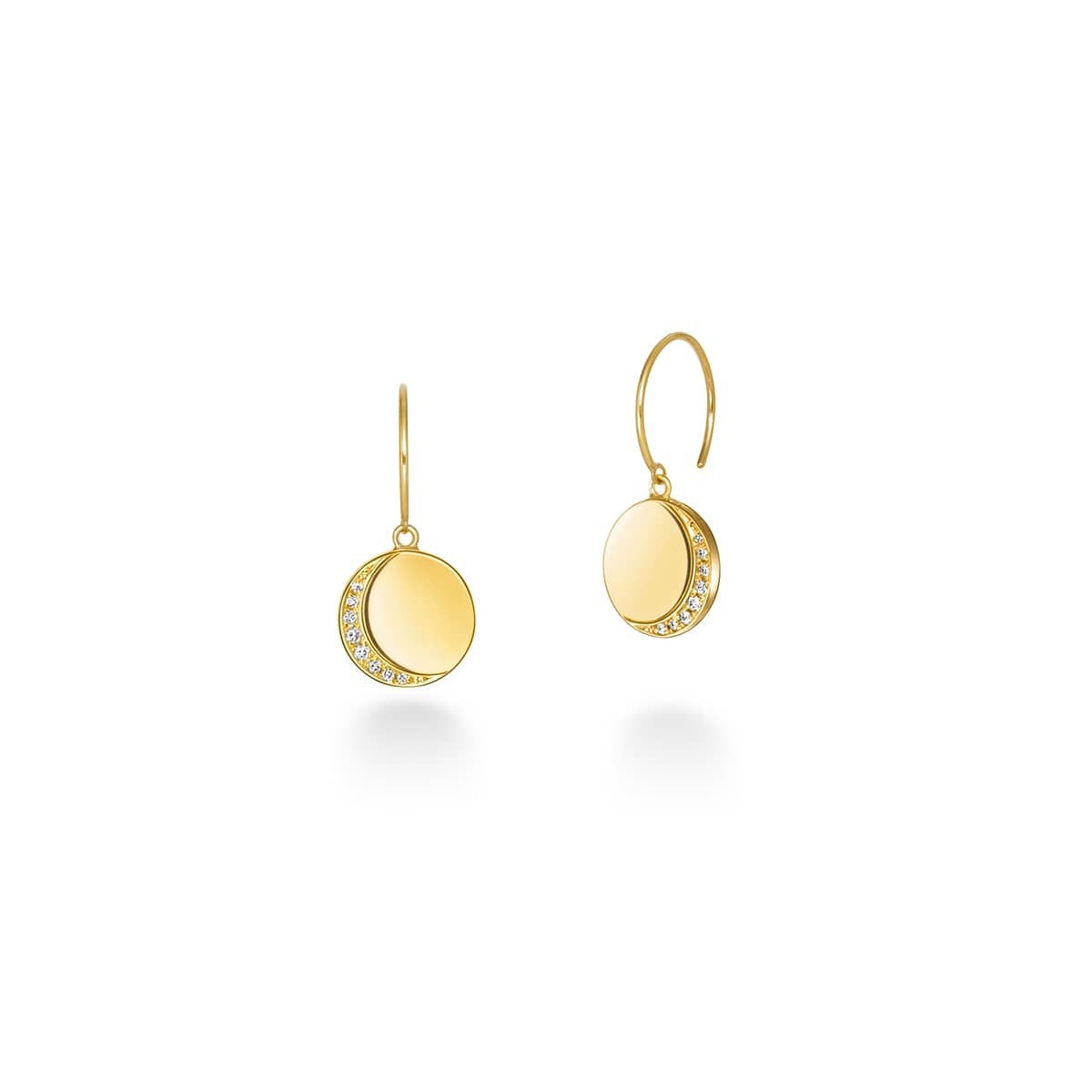 lunar eclipse 耳环