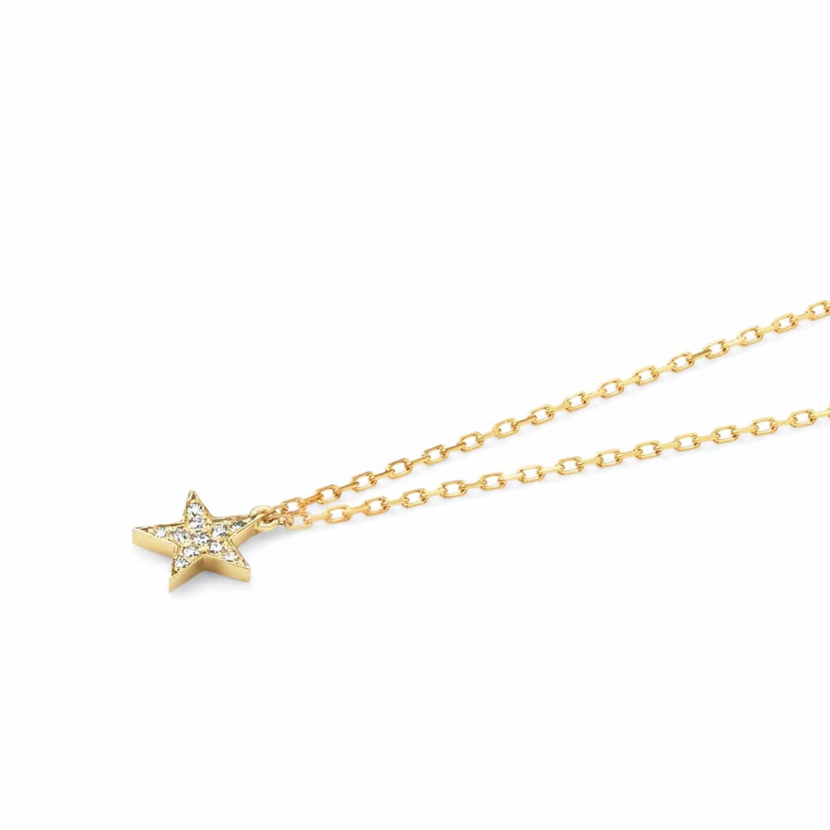 étoile pavé 项链