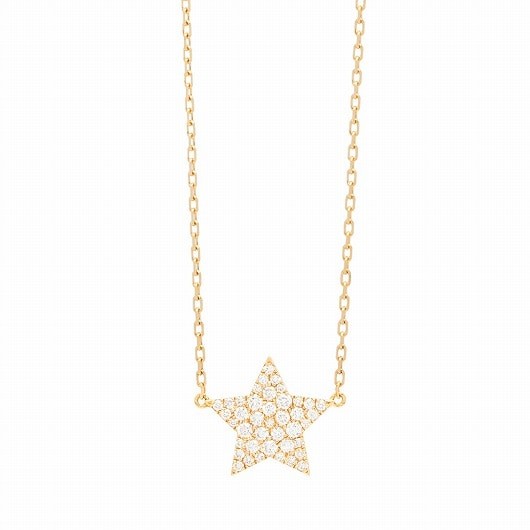 étoile pavé midi 项链