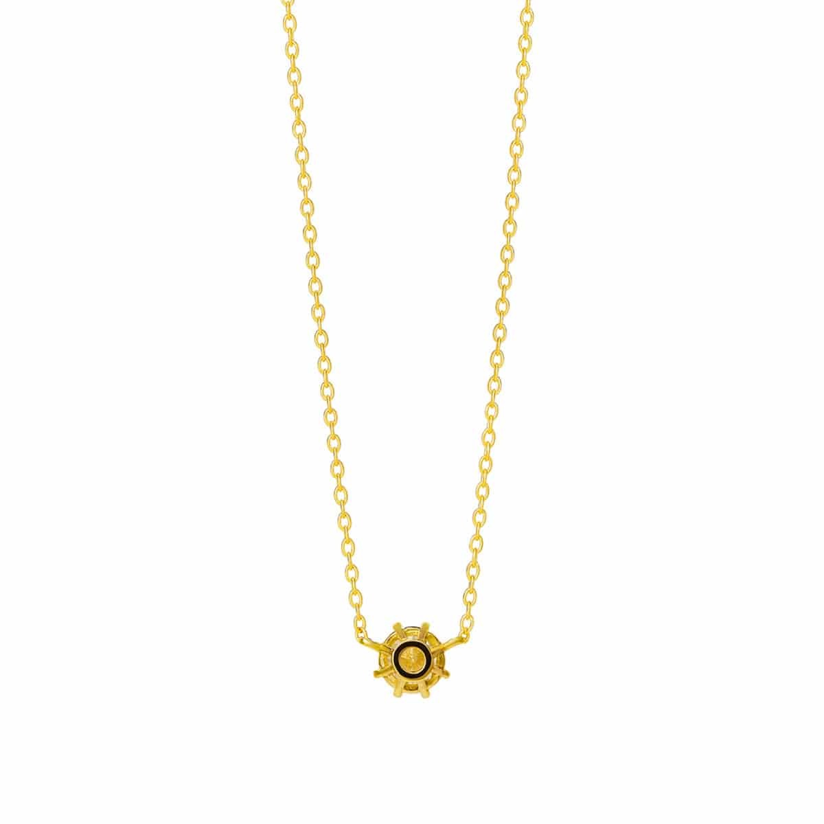 solitaire round 项链（0.25克拉）