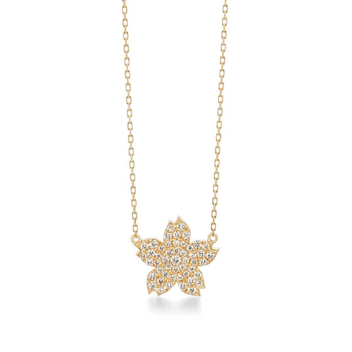 saKura pavé midi 项链