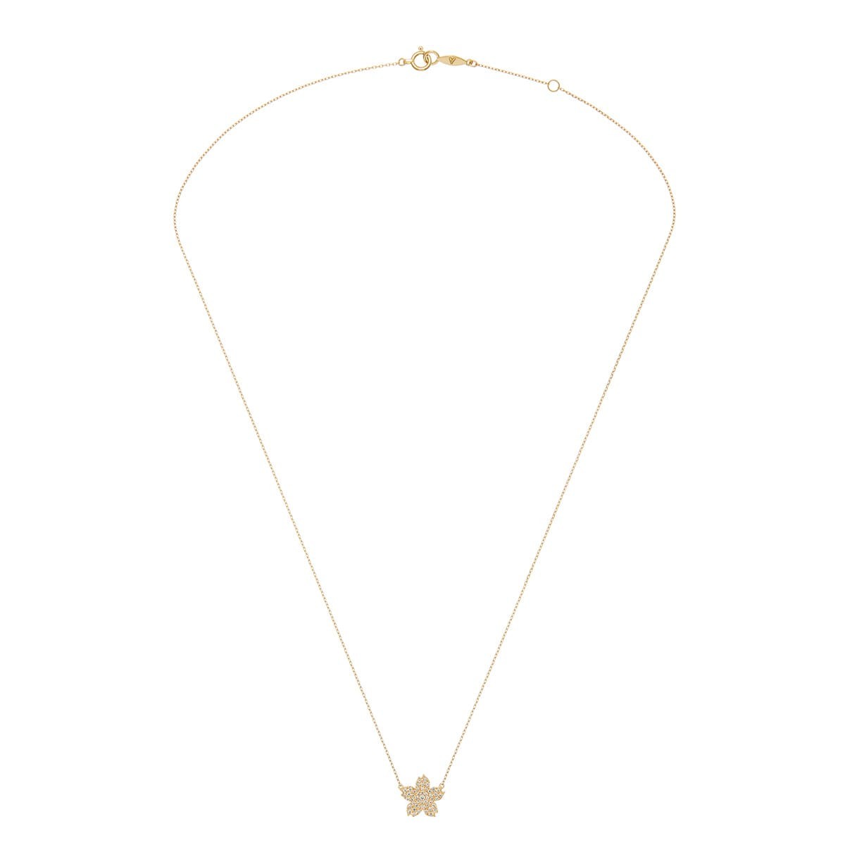 saKura pavé midi 项链